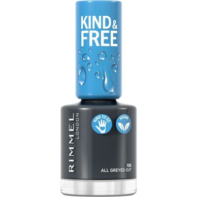 Rimmel London 158 All Greyed Out Vegán Körömlakk - Körömlakk Rimmel London 158 All Greyed Out Vegán Körömlakk - Körömlakk
