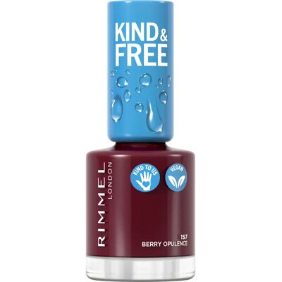 Rimmel London Kind & Free kynsilakka 157-Berry Opulence Rimmel London Kind & Free kynsilakka 157-Berry Opulence