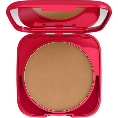 Rimmel Lasting Finish Buildable Coverage - Poudre pressée - Latte - Publicité Rimmel Lasting Finish Buildable Coverage - Poudre pressée - Latte - Publicité
