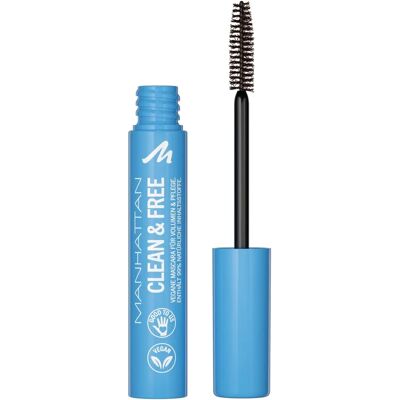 Manhattan Cosmetics Manhattan Mascara Clean and Free - Brun - Publicité Manhattan Cosmetics Manhattan Mascara Clean and Free - Brun - Publicité