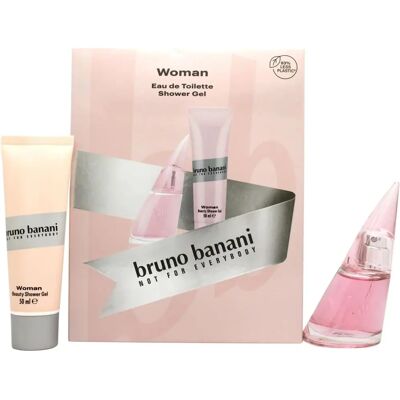 Bruno Banani Woman Gift Set - Eau de Toilette & Shower Gel Bruno Banani Woman Gift Set - Eau de Toilette & Shower Gel