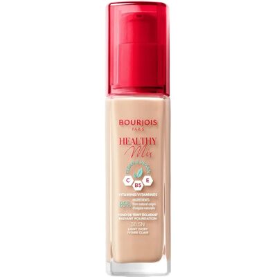 Fond de Ten Hidratant Bourjois Light Ivory - Machiaj Fond de Ten Hidratant Bourjois Light Ivory - Machiaj