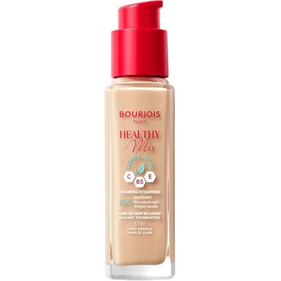 Bourjois Light Vanilla 51 Foundation - Radiance Moisturising Makeup Bourjois Light Vanilla 51 Foundation - Radiance Moisturising Makeup