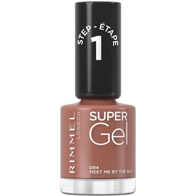 Rimmel London Super Gel Nail Polish - Meet Me By The Bay - Long-lasting, Glossy Finish Rimmel London Super Gel Nail Polish - Meet Me By The Bay - Long-lasting, Glossy Finish