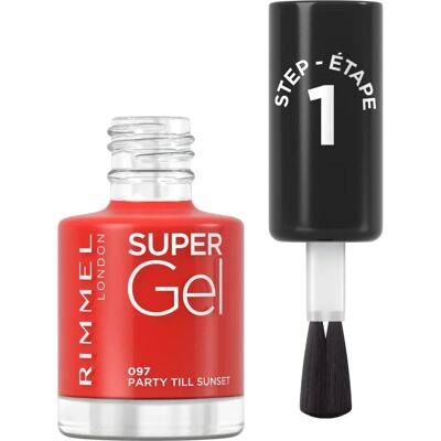 Rimmel London Super Gel Körömlakk - Party A napnyugtáig - Körömlakk Rimmel London Super Gel Körömlakk - Party A napnyugtáig - Körömlakk