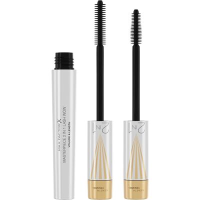 Max Factor Masterpiece 2-i-1 Mascara - Svart - 7ml Max Factor Masterpiece 2-i-1 Mascara - Svart - 7ml