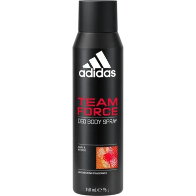 Déodorant Spray Adidas Team Force - 48H - Parfum Sportif - Publicité Déodorant Spray Adidas Team Force - 48H - Parfum Sportif - Publicité