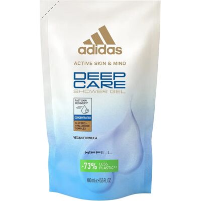 adidas Deep Care 400ml Feuchtigkeitsreicher veganer Duschgel - Herren adidas Deep Care 400ml Feuchtigkeitsreicher veganer Duschgel - Herren