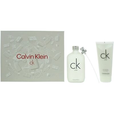 Calvin Klein Ck One Unisex Geschenkset - 200ml EDT + Körperlotion Calvin Klein Ck One Unisex Geschenkset - 200ml EDT + Körperlotion