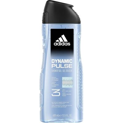Żel pod prysznic adidas Dynamic Pulse - 3 w 1 do twarzy, ciała, włosów Żel pod prysznic adidas Dynamic Pulse - 3 w 1 do twarzy, ciała, włosów