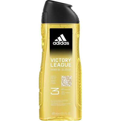 żel pod prysznic Victory League adidas - 3-w-1 dla mężczyzn, 400 ml żel pod prysznic Victory League adidas - 3-w-1 dla mężczyzn, 400 ml