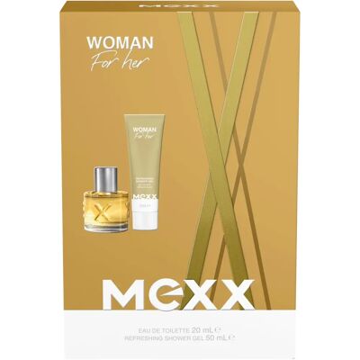 Mexx Woman Geschenkset - Eau de Toilette & Duschgel Mexx Woman Geschenkset - Eau de Toilette & Duschgel
