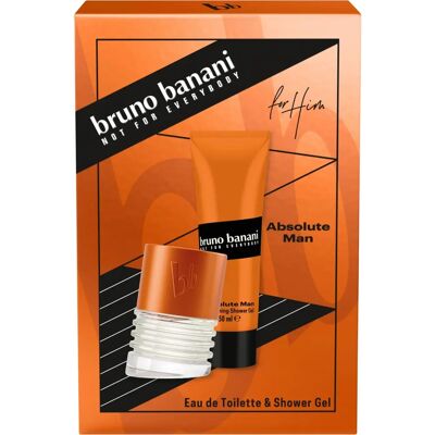 Bruno Banani Absolute Man Geschenkset - Eau de Toilette & Duschgel Bruno Banani Absolute Man Geschenkset - Eau de Toilette & Duschgel