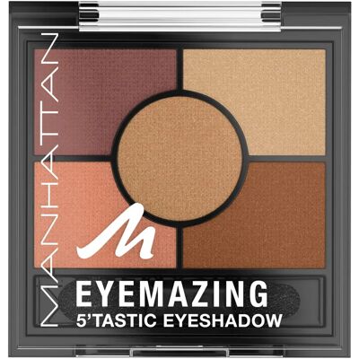 Manhattan Make-up Ogen Eyemazing 5'Tastic Eyeshadow 05 Sunset Bronze - Oogschaduwpalet Manhattan Make-up Ogen Eyemazing 5'Tastic Eyeshadow 05 Sunset Bronze - Oogschaduwpalet