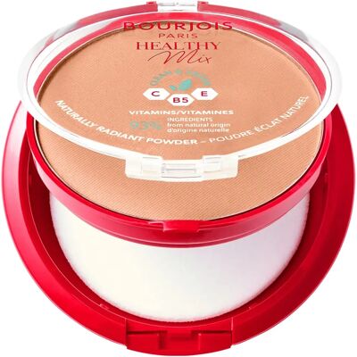 Poudre Healthy Mix Miel de Bourjois - Maquillage - Anti-imperfections - Publicité Poudre Healthy Mix Miel de Bourjois - Maquillage - Anti-imperfections - Publicité