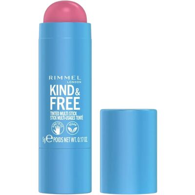 Rimmel London Kind & Free Pink Heat Stick Multiusos - Maquillaje versátil Rimmel London Kind & Free Pink Heat Stick Multiusos - Maquillaje versátil