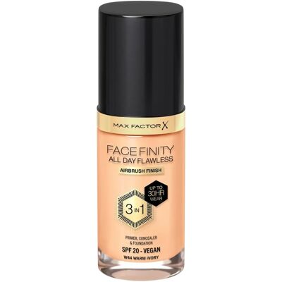 Max Factor Facefinity Warm Ivory 3-in-1 Fondotinta - Fondotinta Max Factor Facefinity Warm Ivory 3-in-1 Fondotinta - Fondotinta