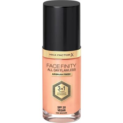 Max Factor Facefinity 3 en 1 Base - Bronce - SPF 20 Max Factor Facefinity 3 en 1 Base - Bronce - SPF 20