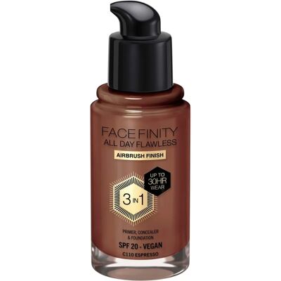 Max Factor Face Finity Espresso 3-in-1 Foundation SPF 20 - Foundation Max Factor Face Finity Espresso 3-in-1 Foundation SPF 20 - Foundation