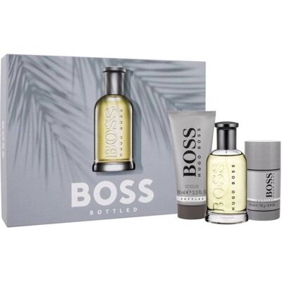 Hugo Boss Bottled Gavesett (EdT 100ml + SG 100ml + DS 75ml) Hugo Boss Bottled Gavesett (EdT 100ml + SG 100ml + DS 75ml)