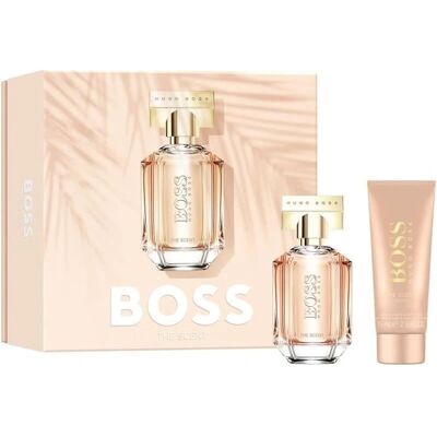 Hugo Boss Boss The Scent For Her Set (EdP 50ml + BL 75ml) - Publicité Hugo Boss Boss The Scent For Her Set (EdP 50ml + BL 75ml) - Publicité