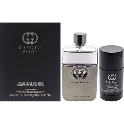 Gucci Guilty Pour Homme 90ml Eau de Toilette Geschenkset - Eau de Toilette & Deodorant Gucci Guilty Pour Homme 90ml Eau de Toilette Geschenkset - Eau de Toilette & Deodorant