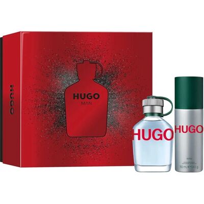 Hugo Boss Unisex Eau de Toilette - 75ml + Déodorant Spray 150ml Coffret Cadeau - Publicité Hugo Boss Unisex Eau de Toilette - 75ml + Déodorant Spray 150ml Coffret Cadeau - Publicité