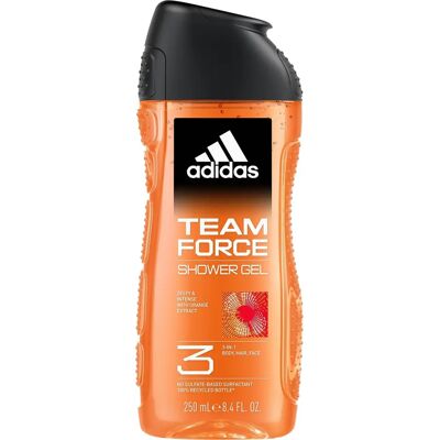 adidas Team Force Duschgel 3-in-1 - Für Herren 250 ml adidas Team Force Duschgel 3-in-1 - Für Herren 250 ml