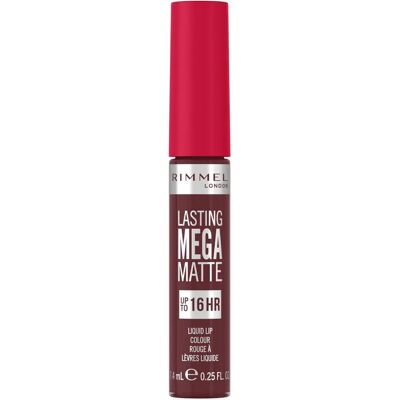 Rimmel Lasting Mega Matte Liquid Lipstick - Plum - 16h Waterproof Matte Rimmel Lasting Mega Matte Liquid Lipstick - Plum - 16h Waterproof Matte