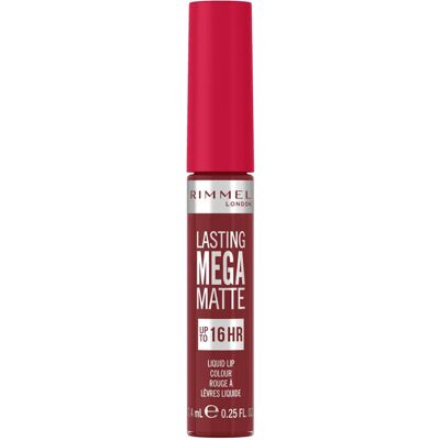 Rimmel London Lasting Mega Matte Ruby Passion - Rossetto liquido opaco Rimmel London Lasting Mega Matte Ruby Passion - Rossetto liquido opaco