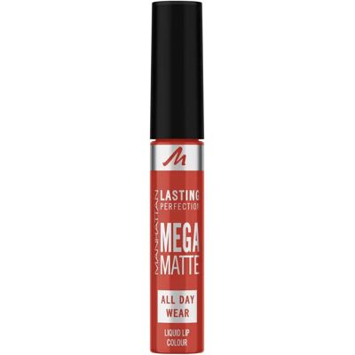 Manhattan Rouge Liquide Longue Tenue Mat - Scarlet Flames - Publicité Manhattan Rouge Liquide Longue Tenue Mat - Scarlet Flames - Publicité