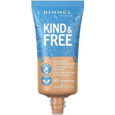 Rimmel London - Kind & Free Haut-Tönungsstift Foundation 001 Fair Porzellan - Für Frauen Rimmel London - Kind & Free Haut-Tönungsstift Foundation 001 Fair Porzellan - Für Frauen