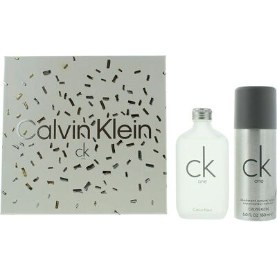 Calvin Klein CK One Eau De Toilette 100ml Sett - Unisex Calvin Klein CK One Eau De Toilette 100ml Sett - Unisex