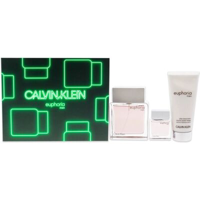 Calvin Klein Euphoria Men Eau de Toilette - 3-osainen lahjapakkaus Calvin Klein Euphoria Men Eau de Toilette - 3-osainen lahjapakkaus