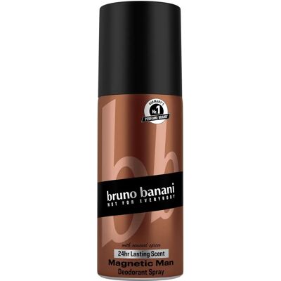 Bruno Banani Magnetic Man deodorant spray 24 timmars för män 150 ml Bruno Banani Magnetic Man deodorant spray 24 timmars för män 150 ml
