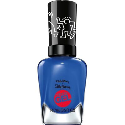 Sally Hansen Miracle Gel Keith Haring Kollektion - Nagellack - Draw Blue In - Sally Hansen Miracle Gel Keith Haring Kollektion - Nagellack - Draw Blue In -