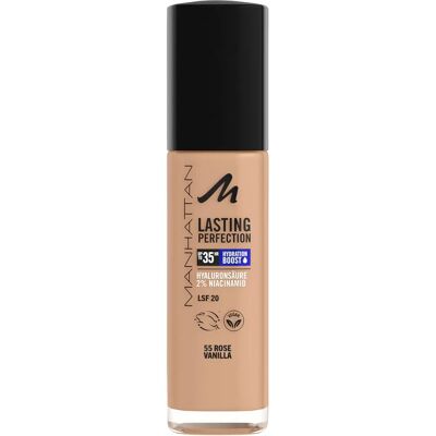 Manhattan Maquillage Fond de Teint - Longue Tenue - 35h - Rose Vanille - Publicité Manhattan Maquillage Fond de Teint - Longue Tenue - 35h - Rose Vanille - Publicité