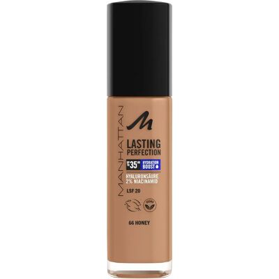 Manhattan Maquillage Fond de Teint 66 Honey - Visage Longue Tenue 35h Manhattan Maquillage Fond de Teint 66 Honey - Visage Longue Tenue 35h