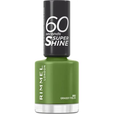 Rimmel London 60 Seconds Super Shine Nail Polish - Grassy Fields - 8ml Rimmel London 60 Seconds Super Shine Nail Polish - Grassy Fields - 8ml