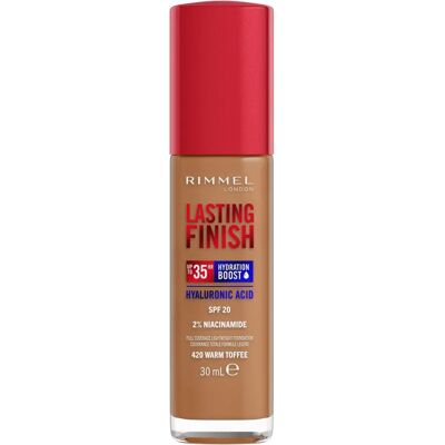 Rimmel Lasting Finish Foundation - Warm Toffee - 35Hr Rimmel Lasting Finish Foundation - Warm Toffee - 35Hr