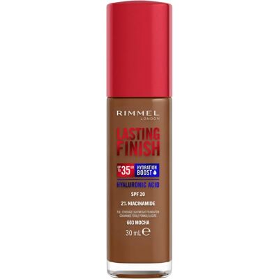 Rimmel Mocha Lasting Finish 35Hr Foundation - Foundation Rimmel Mocha Lasting Finish 35Hr Foundation - Foundation