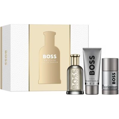 Hugo Boss Boss Bottled - Coffret Cadeau Unisexe - 3 Pièces - Publicité Hugo Boss Boss Bottled - Coffret Cadeau Unisexe - 3 Pièces - Publicité
