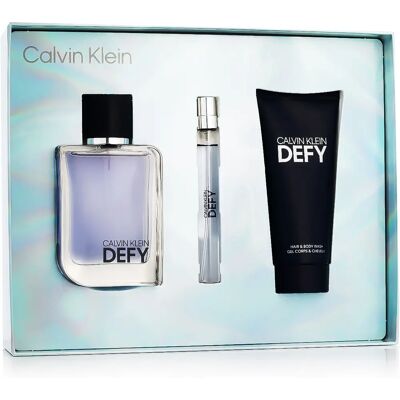Coffret Cadeau Calvin Klein Defy White Cover - Eau De Toilette - Publicité Coffret Cadeau Calvin Klein Defy White Cover - Eau De Toilette - Publicité
