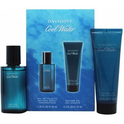 Davidoff Cool Water Herre Gavesett - Eau de Toilette & Dusjgel Davidoff Cool Water Herre Gavesett - Eau de Toilette & Dusjgel