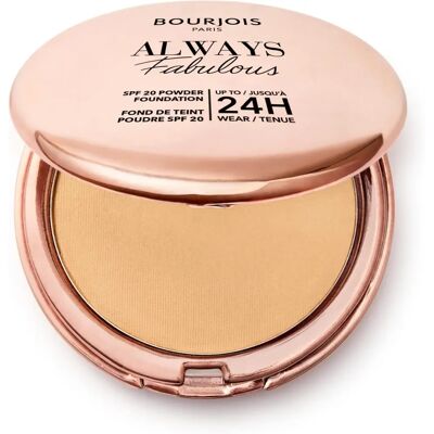 Bourjois: Always Fabulous Powder Foundation - UV SPF20, Golden Beige Bourjois: Always Fabulous Powder Foundation - UV SPF20, Golden Beige