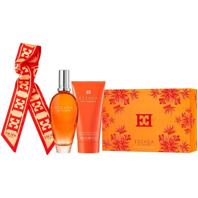 Set de Perfume Edición Limitada Bali Paradise Vegano de Escada Set de Perfume Edición Limitada Bali Paradise Vegano de Escada