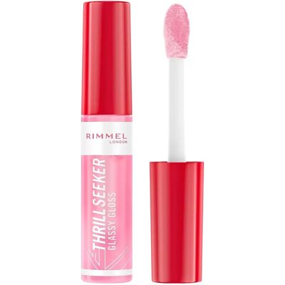 Rimmel London Thrillseeker Lip Gloss Pink Candy Hydrating Shine Vegan Rimmel London Thrillseeker Lip Gloss Pink Candy Hydrating Shine Vegan