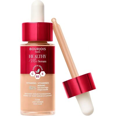 Bourjois Healthy Mix Clean - Siero e Fondotinta Vegano 56 Hale Clair - Fondotinta Bourjois Healthy Mix Clean - Siero e Fondotinta Vegano 56 Hale Clair - Fondotinta