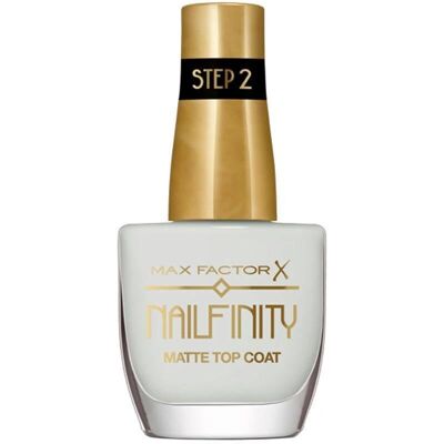 Max Factor Nailfinity Velvet Curtain Matte Top Coat - 12ml Max Factor Nailfinity Velvet Curtain Matte Top Coat - 12ml