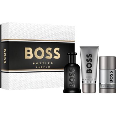 Hugo Boss BOSS Boss Bottled Parfum Set - Cutie cadou 3 piese Hugo Boss BOSS Boss Bottled Parfum Set - Cutie cadou 3 piese
